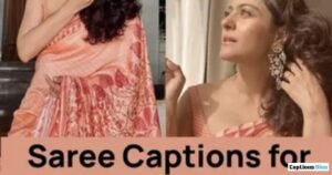 Wedding & Festival Special Saree Captions